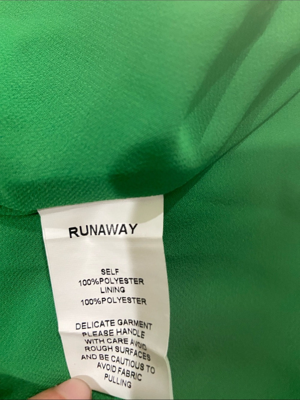 Runaway Green Cowl Halter Maxi Dress - Picture 5 of 8